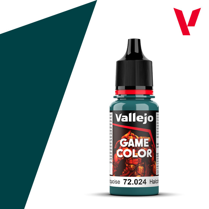 Vallejo Game Color Turquoise 17ml 72.024 (Sotek Green)