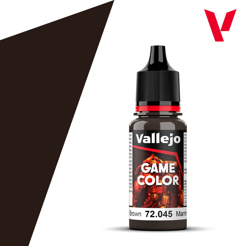Vallejo Game Color Charred Brown 17ml 72.045 (Rhinox Hide)