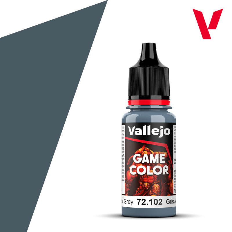 Vallejo Game Color Steel Grey 17ml 72.102