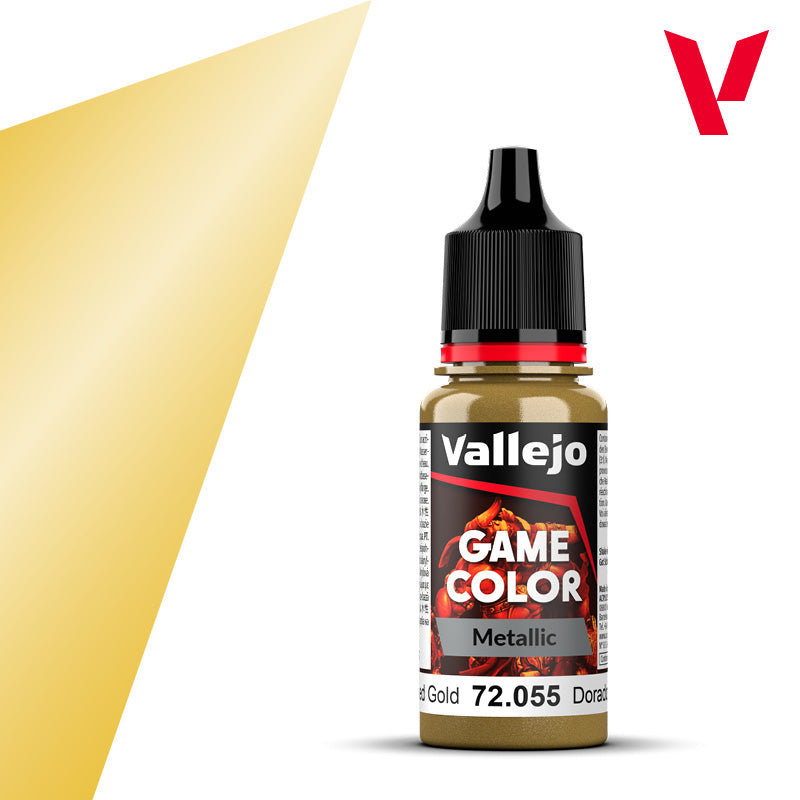 Vallejo Game Color Metallic Polished Gold 17ml 72.055