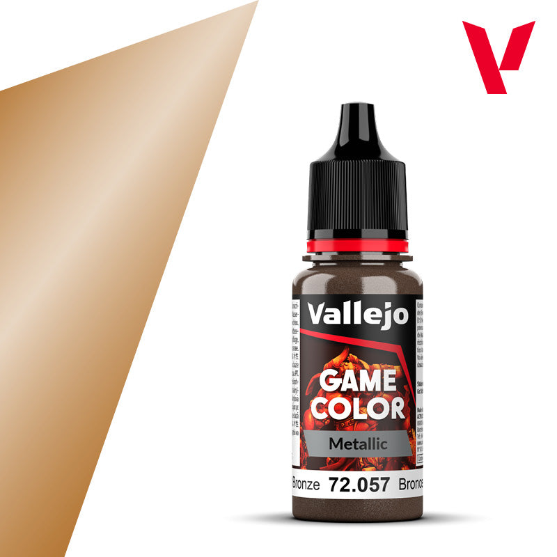 Vallejo Game Color Metallic Bright Bronze 17ml 72.057