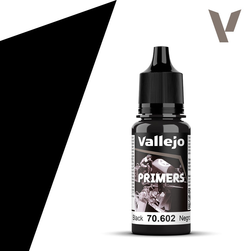 Vallejo Surface Primer Black 18ml 70.602