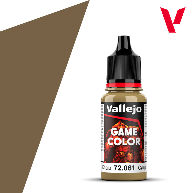 Vallejo Game Color Khaki 17ml 72.061 (Zandri Dust)