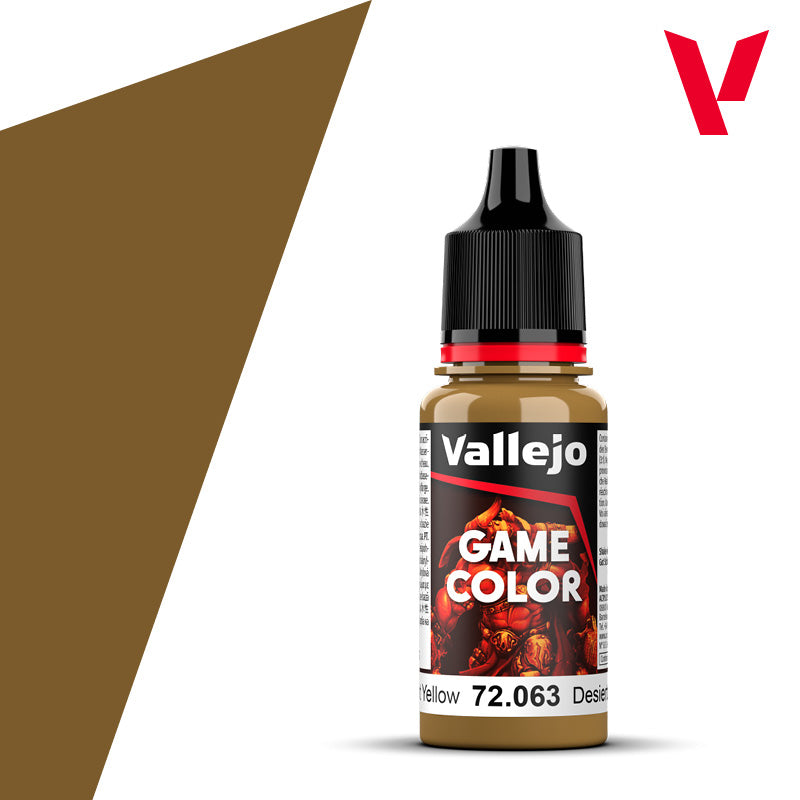 Vallejo Game Color Desert Yellow 17ml 72.063 (Tallarn Sand)