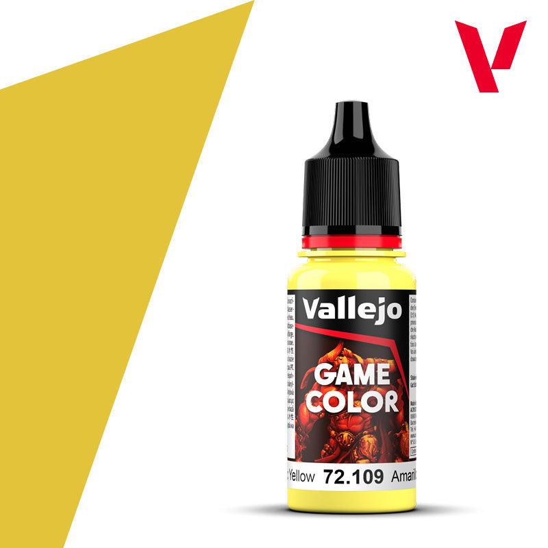 Vallejo Game Color Toxic Yellow 17ml 72.109 (Dorn Yellow)