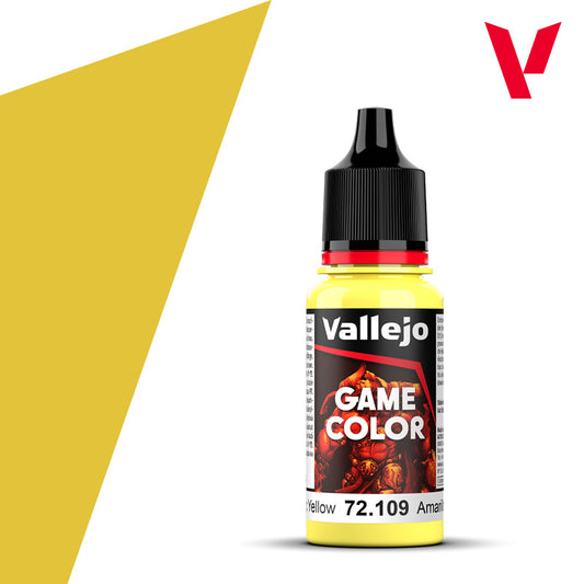 Vallejo Game Color Toxic Yellow 17ml 72.109 (Dorn Yellow)