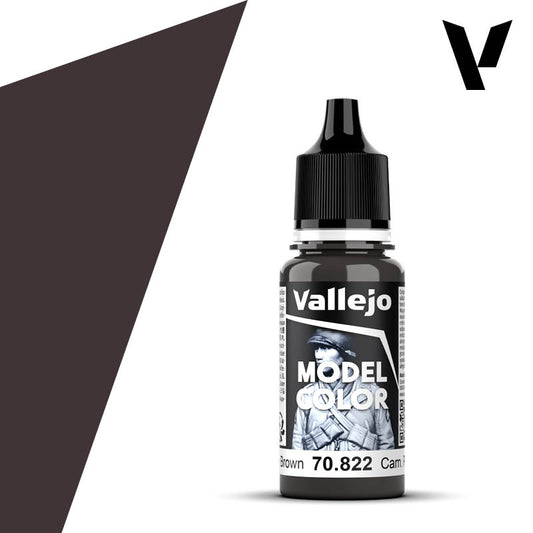 Vallejo Model Color Camouflage Black Brown 17ml 70.822