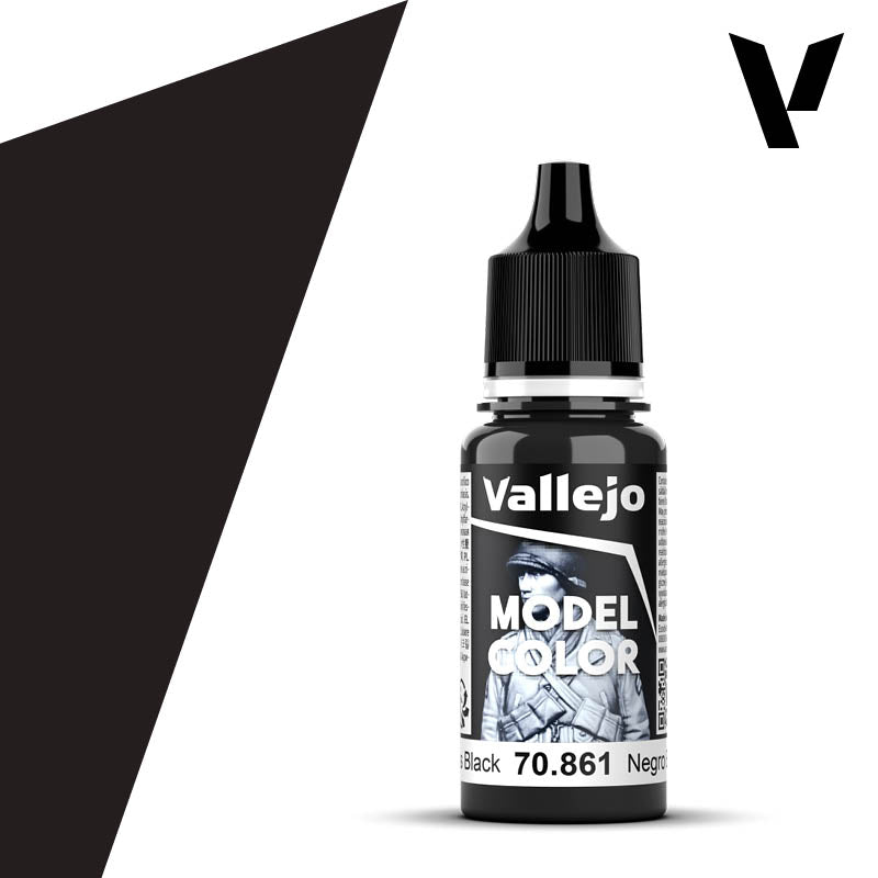 Vallejo Model Color Gloss Black 17ml 70.861