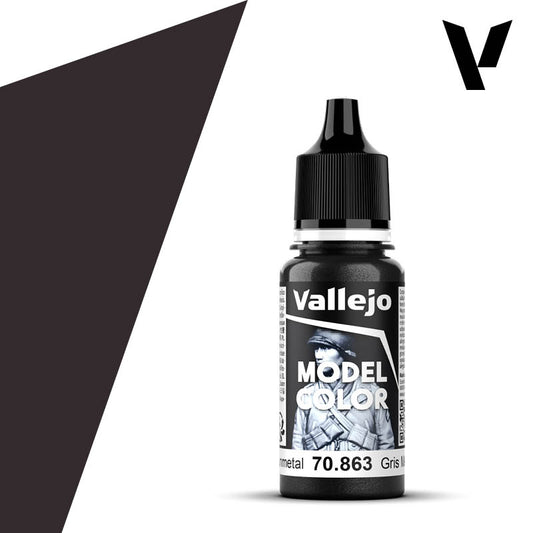 Vallejo Model Color Gunmetal 17ml 70.863
