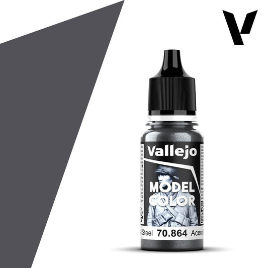 Vallejo Model Color Natural Steel 17ml 70.864