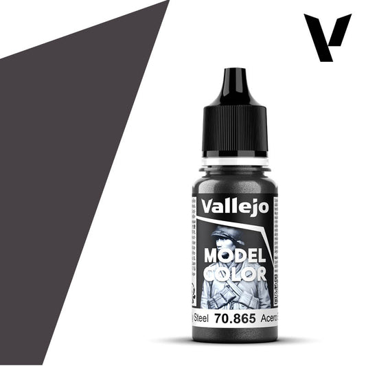 Vallejo Model Color Oily Steel 17ml 70.865