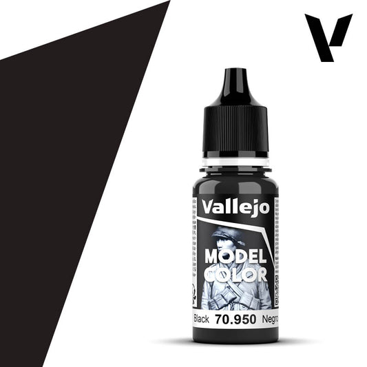Vallejo Model Color Black 17ml 70.950