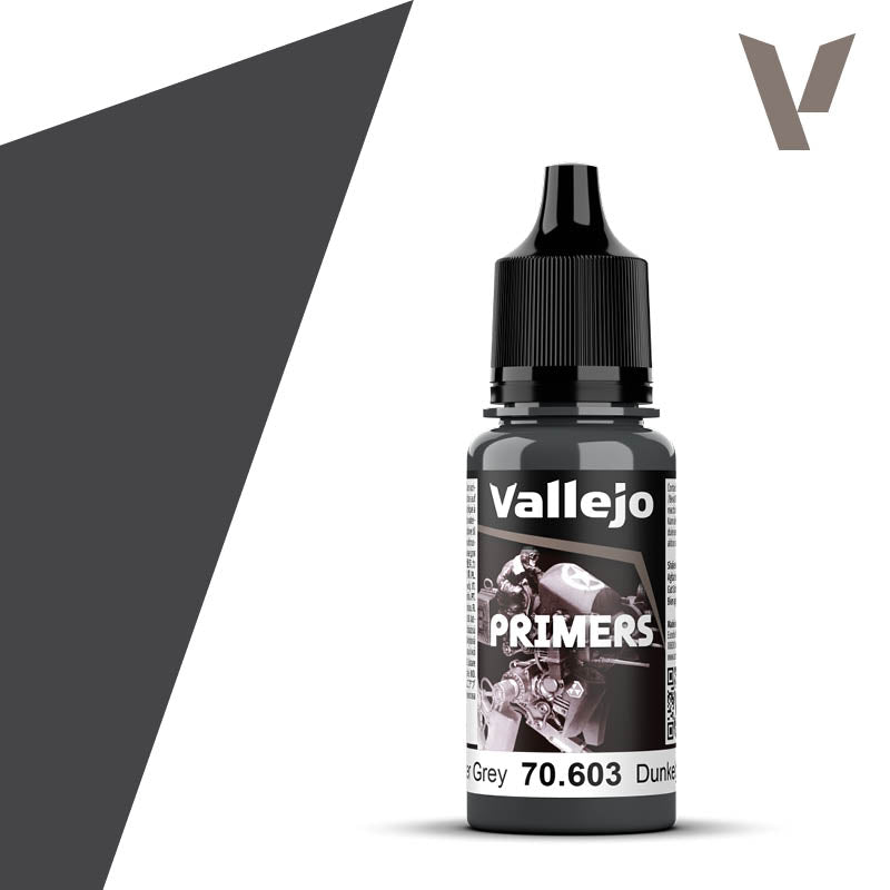 Vallejo Surface Primer German Panzer Grey 18ml 70.603